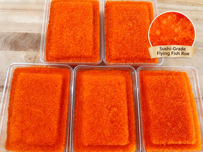 Royal Shrimp & Tobiko Dumplings 虾饺皇水饺 1.5lb 30 pieces Frozen Uncooked Dumplings