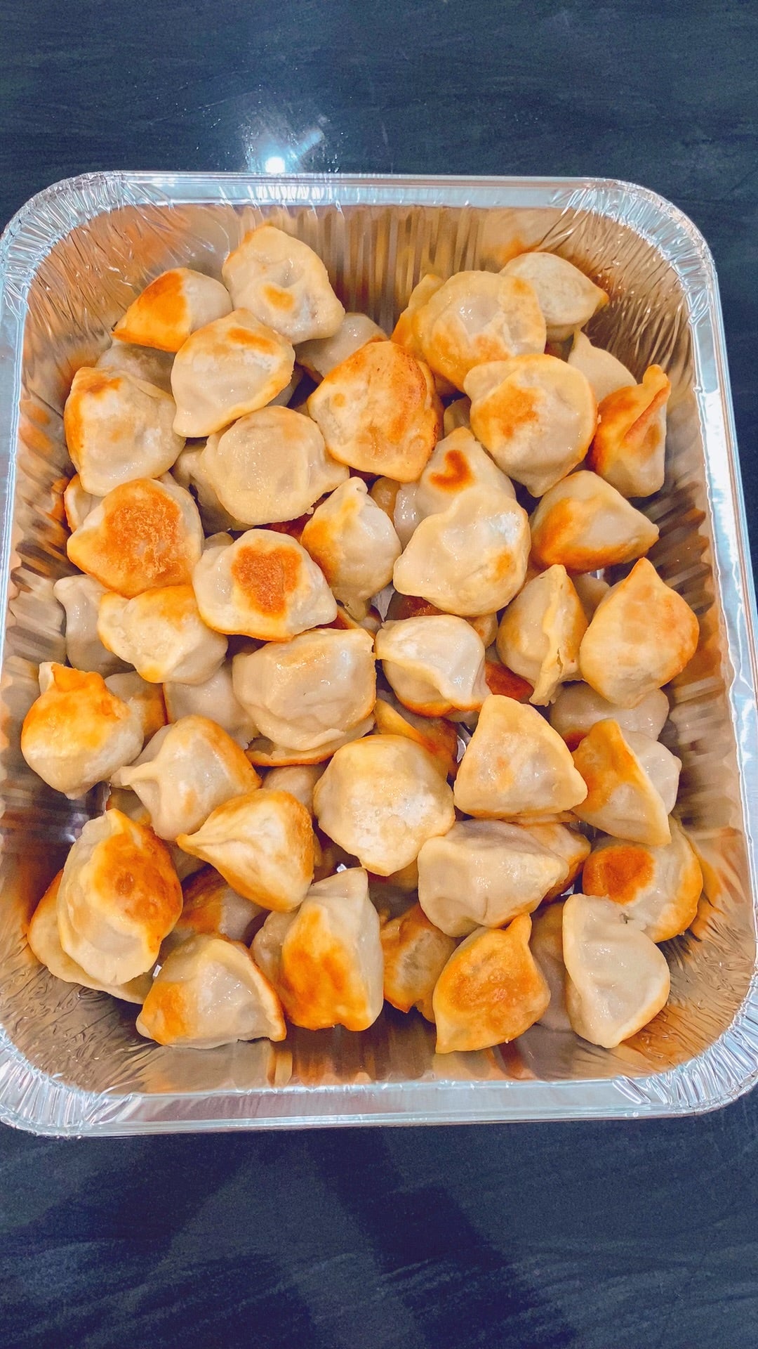Pan Fried Chicken& Corn Dumpling 25 pieces