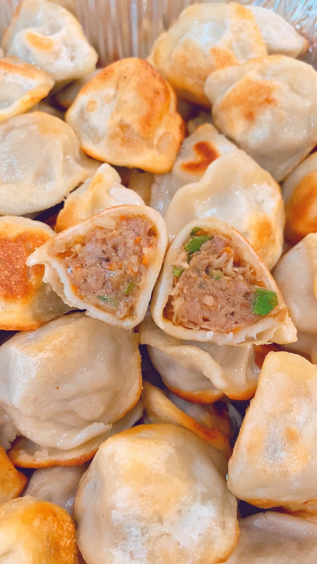 Pan Fried Pork & Chinese Cabbage Dumpling 25 pieces